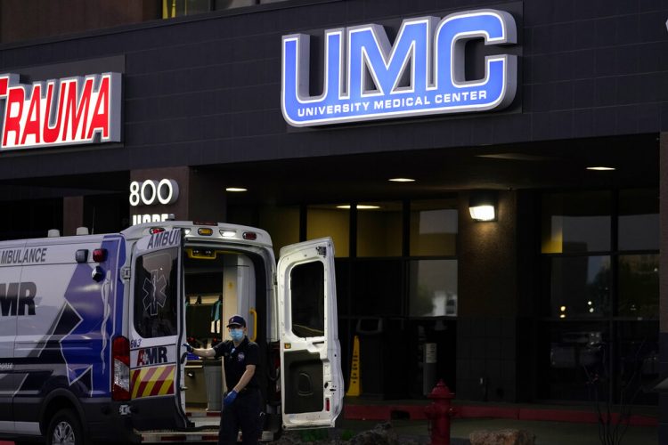 Virus spikes have officials looking to shore up hospitals